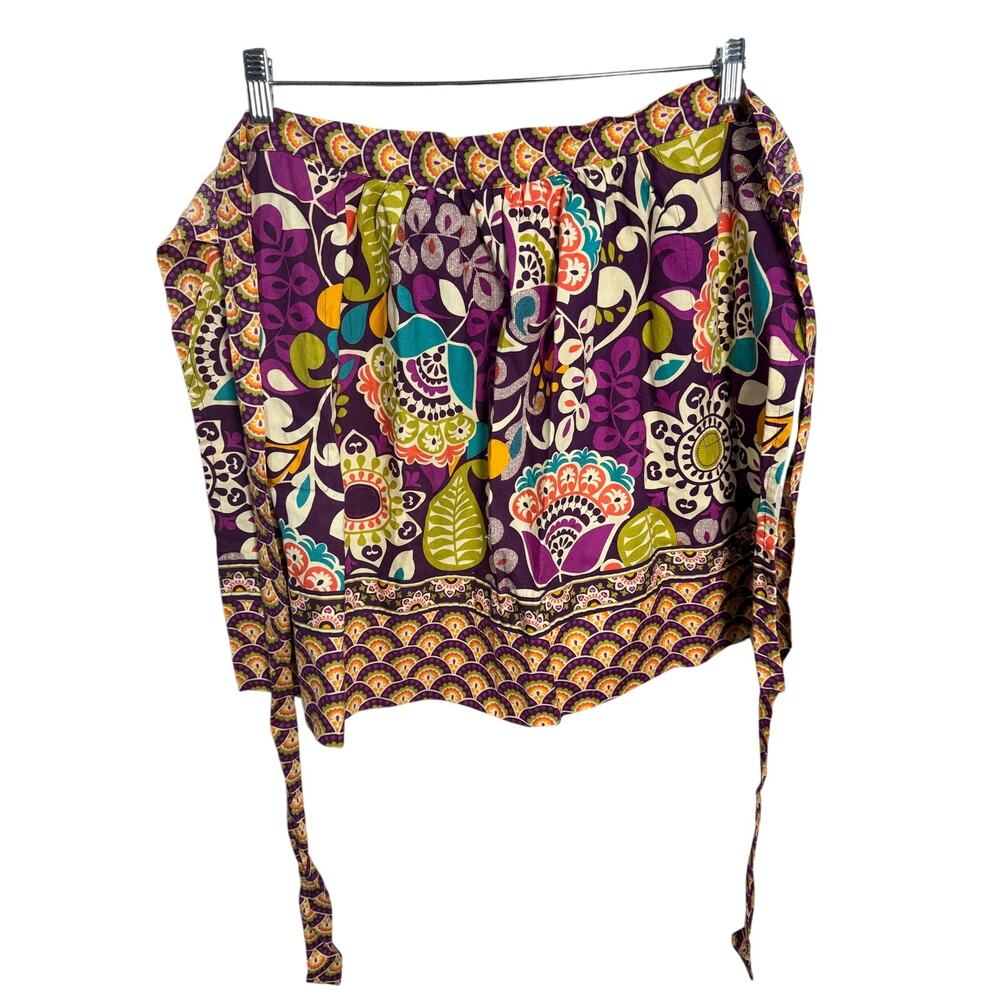 Vera Bradley What's Cooking Half Apron Plum Crazy